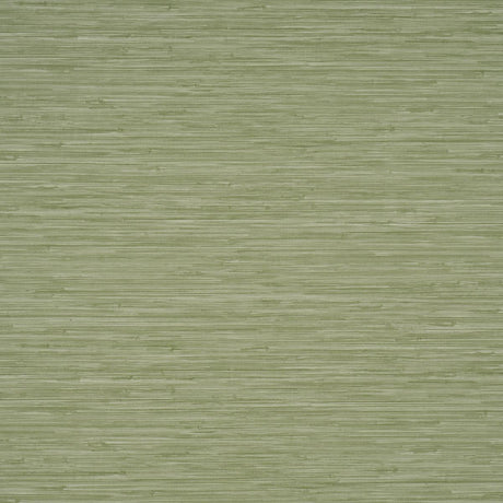 Schumacher Horizon Grasscloth Vinyl Leaf Wallpaper