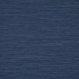 Schumacher Horizon Grasscloth Vinyl Indigo Wallpaper