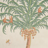 Schumacher Spotswood Crewel 2 Panel Set Multi Wallpaper