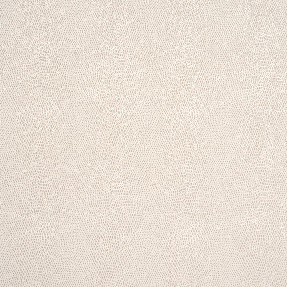 Schumacher Snakeskin Vinyl Ivory Wallpaper