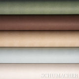 Schumacher Snakeskin Vinyl Ivory Wallpaper