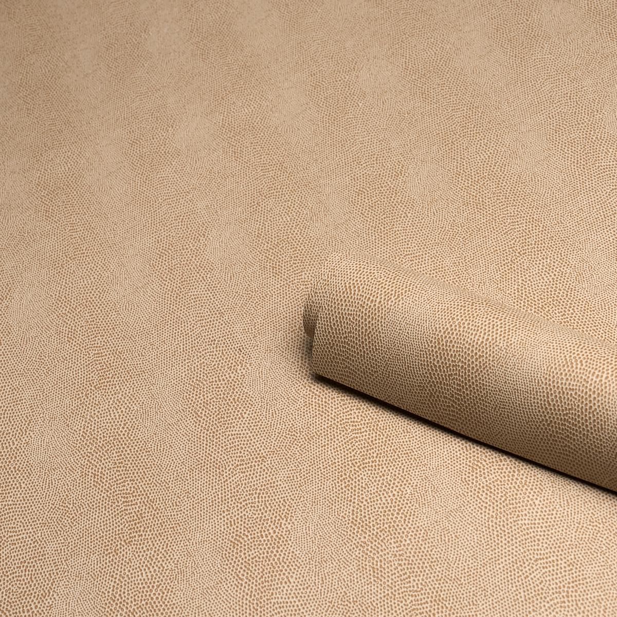 Schumacher Snakeskin Vinyl Sand Wallpaper