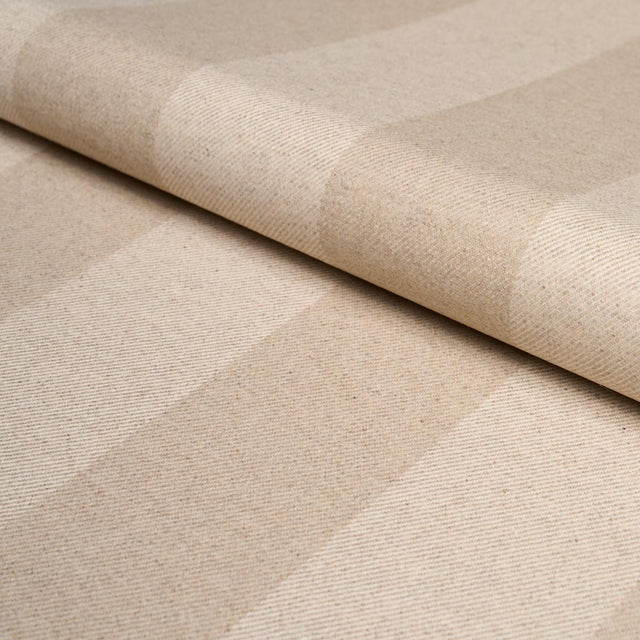 Schumacher Hemlock Stripe Natural Fabric