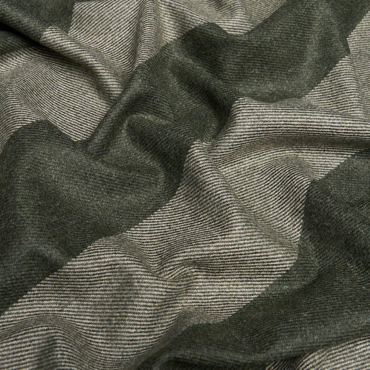 Schumacher Hemlock Stripe Sage Fabric