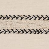 Schumacher Plains Stripe Casement Graphite Fabric