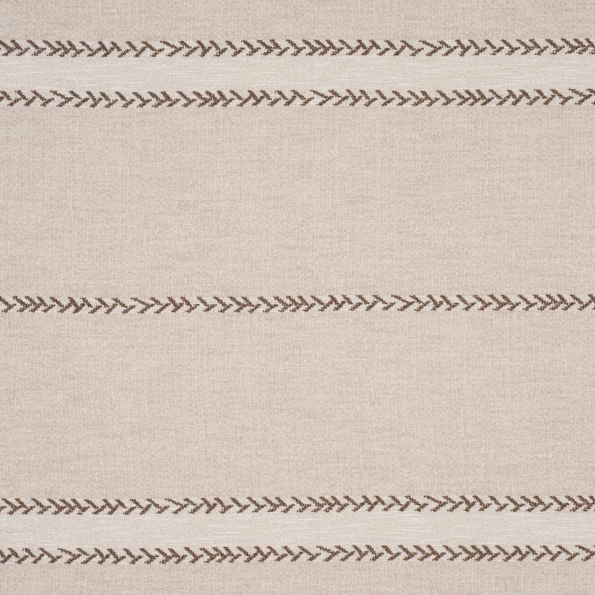 Schumacher Plains Stripe Casement Flax Fabric