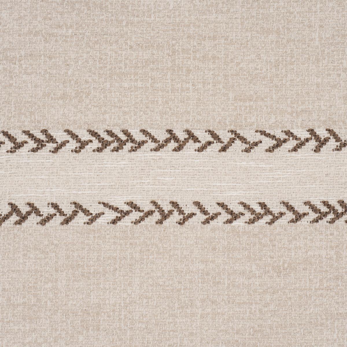 Schumacher Plains Stripe Casement Flax Fabric