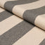 Schumacher Hemlock Stripe Graphite Fabric