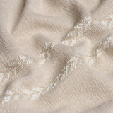 Schumacher Plains Stripe Casement Natural Fabric