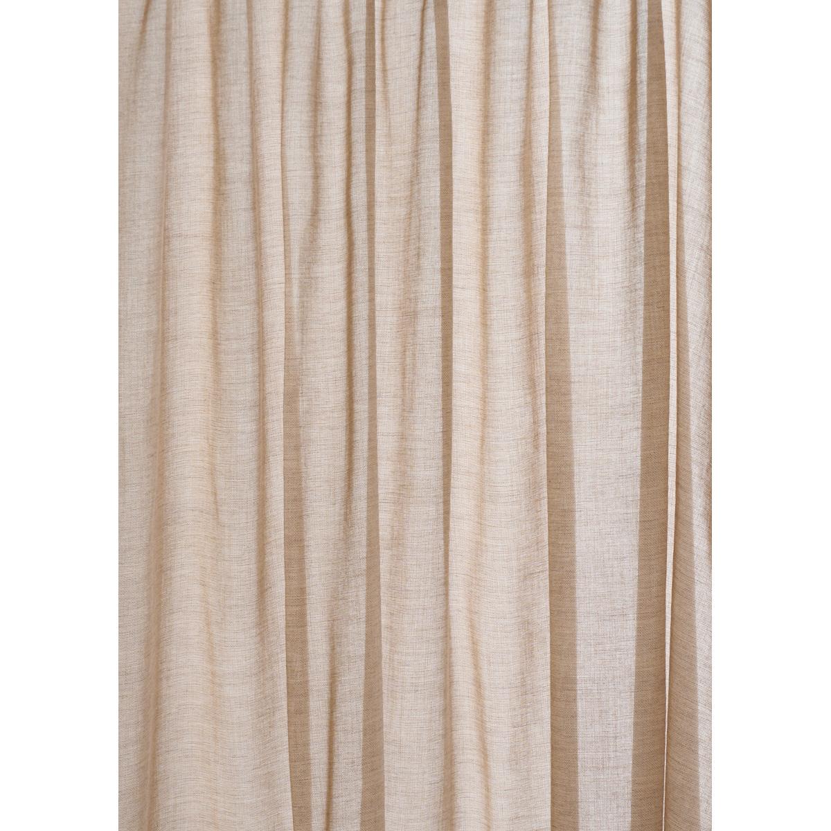 Schumacher Summit Sheer Sandstone Fabric