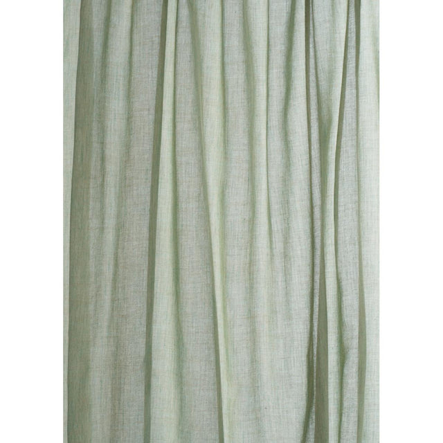 Schumacher Summit Sheer Aloe Fabric