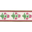 Schumacher Pink Poppy Hand Block Trim