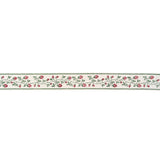 Schumacher Dark Green Strawberry Trail Hand Block Trim