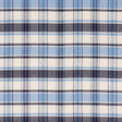 Schumacher Heidi Plaid Indigo Fabric