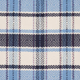 Schumacher Heidi Plaid Indigo Fabric