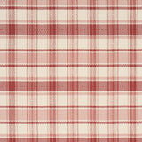 Schumacher Heidi Plaid Cranberry Fabric