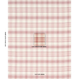 Schumacher Heidi Plaid Cranberry Fabric