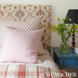 Schumacher Heidi Plaid Cranberry Fabric