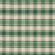 Schumacher Heidi Plaid Leaf Fabric