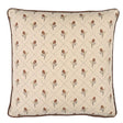 Schumacher Flax 18" x 18" Holden Hand Print Pillow