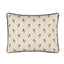 Schumacher Cream 16" x 12" Holden Hand Print Pillow