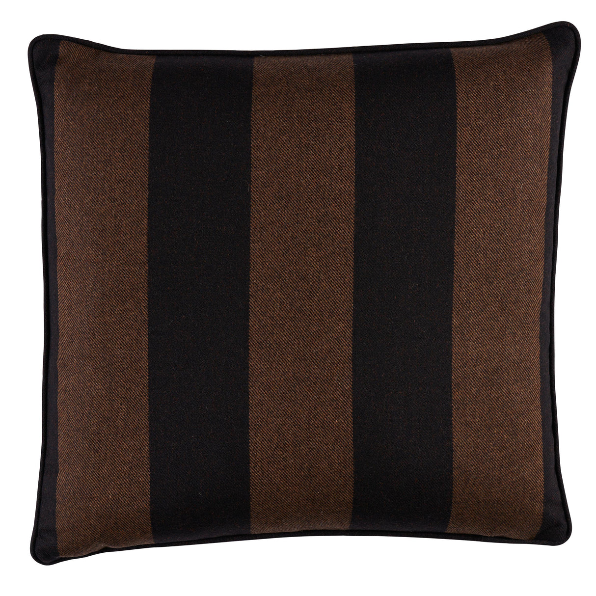 Schumacher Java 22" x 22" Hemlock Stripe Pillow
