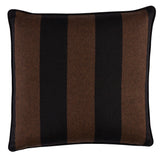 Schumacher Java 22" x 22" Hemlock Stripe Pillow