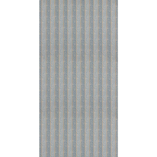 Mulberry LADBROKE STRIPE BLUE Fabric
