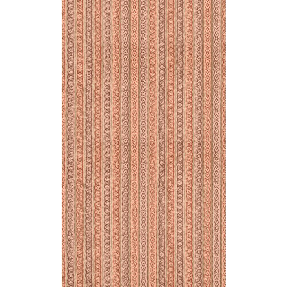 Mulberry LADBROKE STRIPE PLUM/RUSSET Fabric