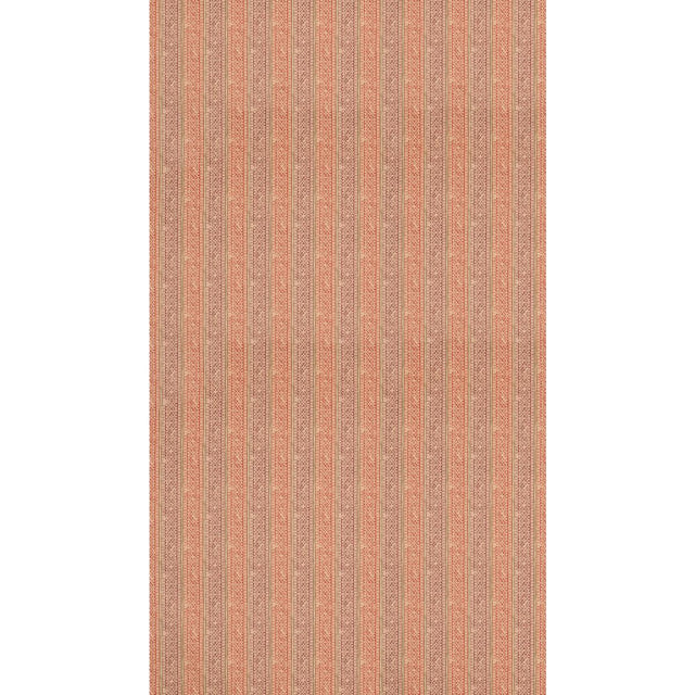 Mulberry LADBROKE STRIPE PLUM/RUSSET Fabric