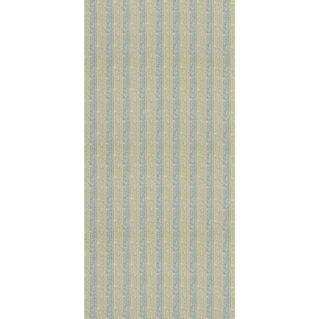 Mulberry LADBROKE STRIPE TEAL/GREEN Fabric