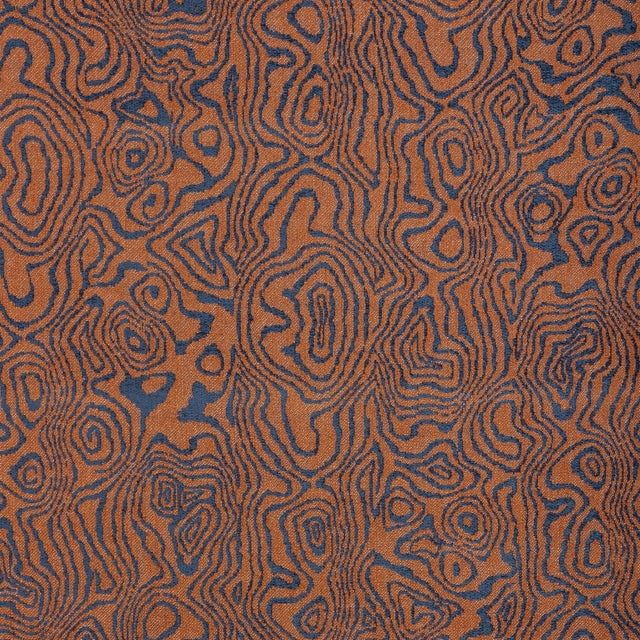 Lee Jofa ATLAS RUST/NAVY Upholstery Fabric