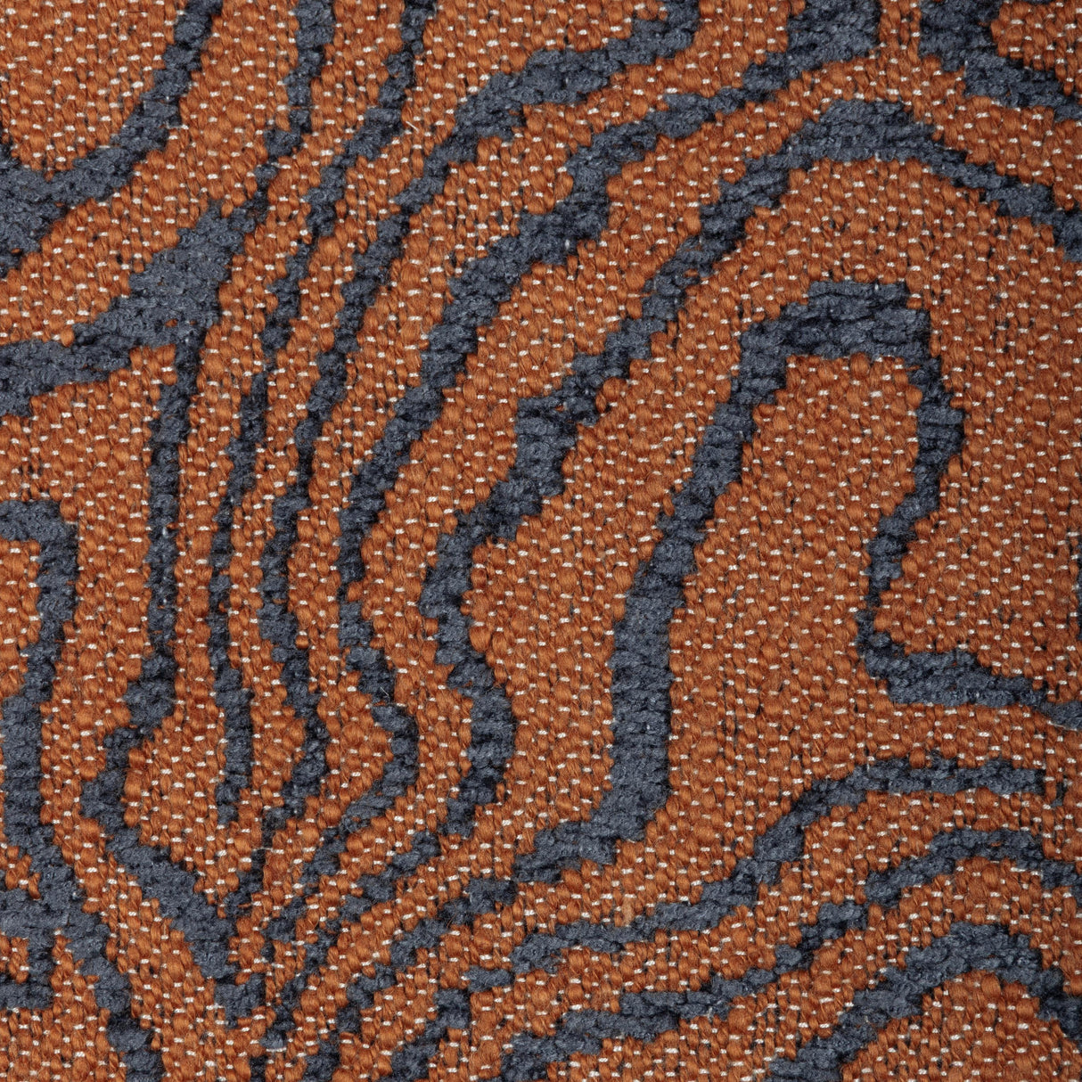 Lee Jofa ATLAS RUST/NAVY Upholstery Fabric