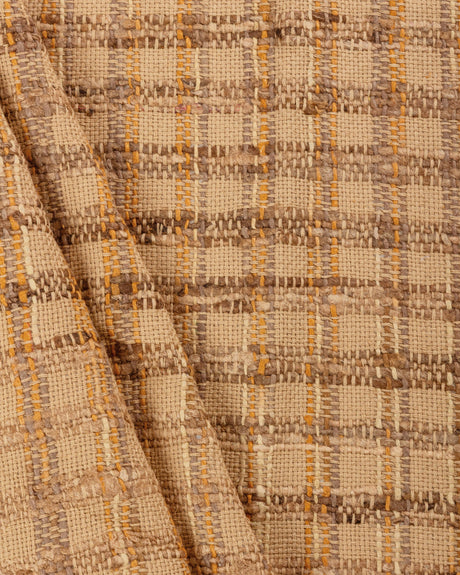 Lee Jofa GRID AMBER Drapery Fabric