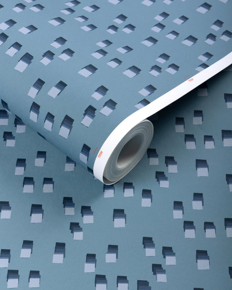 Lee Jofa SIGNAL PAPER OCEAN Wallpaper