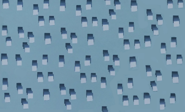 Lee Jofa SIGNAL PAPER OCEAN Wallpaper