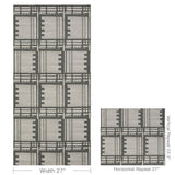 Lee Jofa RIVEN WC JET Wallpaper