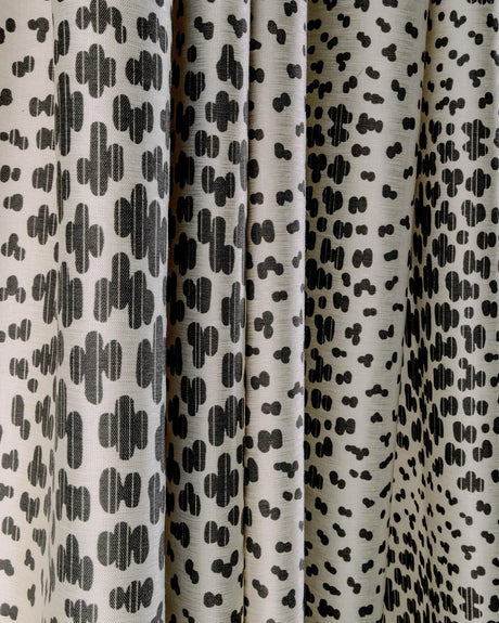 Donghia RAIN DROPS ONYX Drapery Fabric