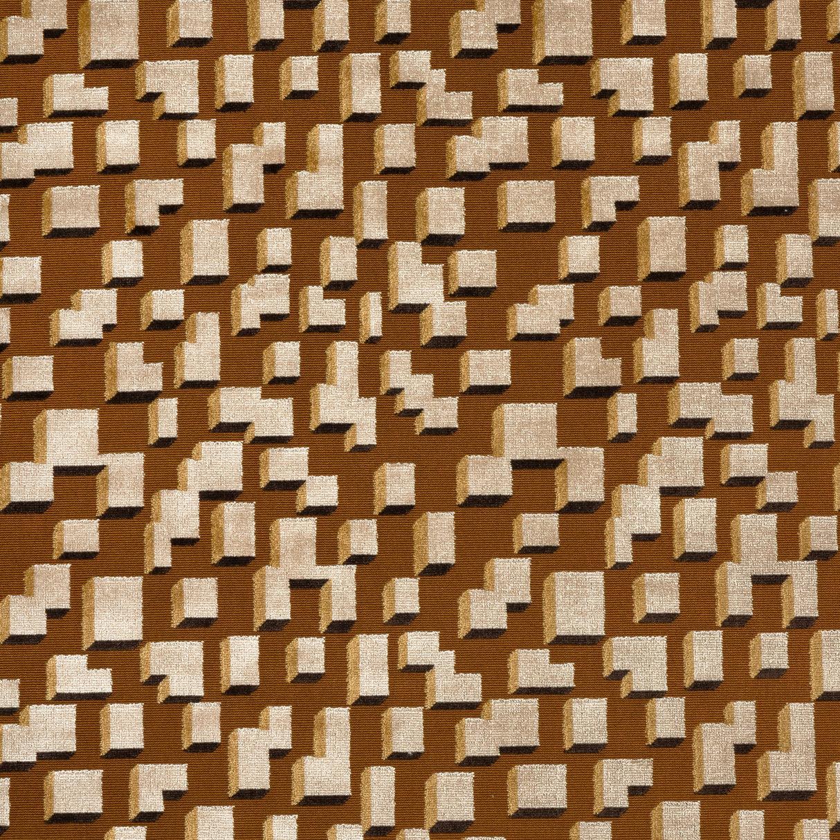 Donghia CUBICAL CARAMEL Upholstery Fabric