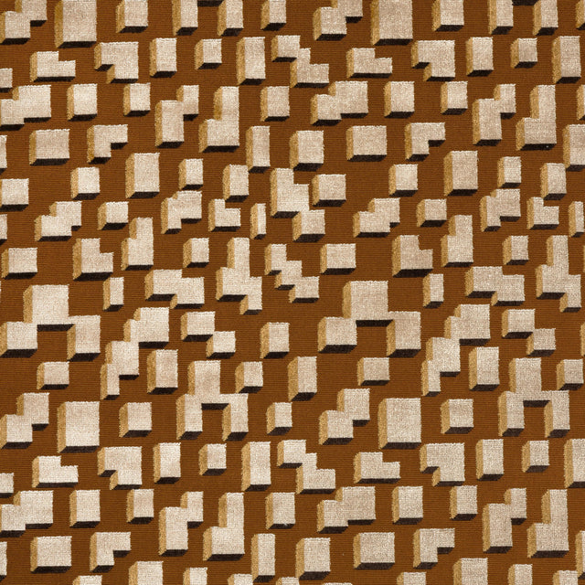 Donghia CUBICAL CARAMEL Upholstery Fabric