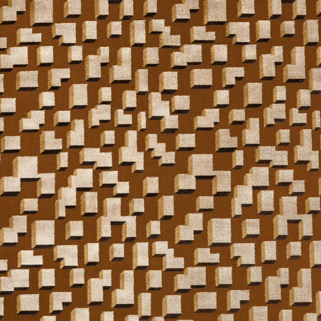 Donghia CUBICAL CARAMEL Upholstery Fabric