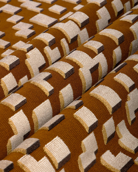 Donghia CUBICAL CARAMEL Upholstery Fabric