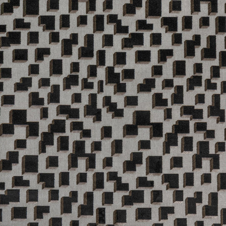 Donghia CUBICAL BLACK Upholstery Fabric