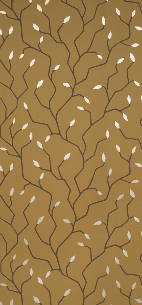 Schumacher Cymbeline Gold Wallpaper