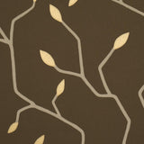 Schumacher Cymbeline Chocolate Wallpaper