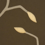 Schumacher Cymbeline Chocolate Wallpaper