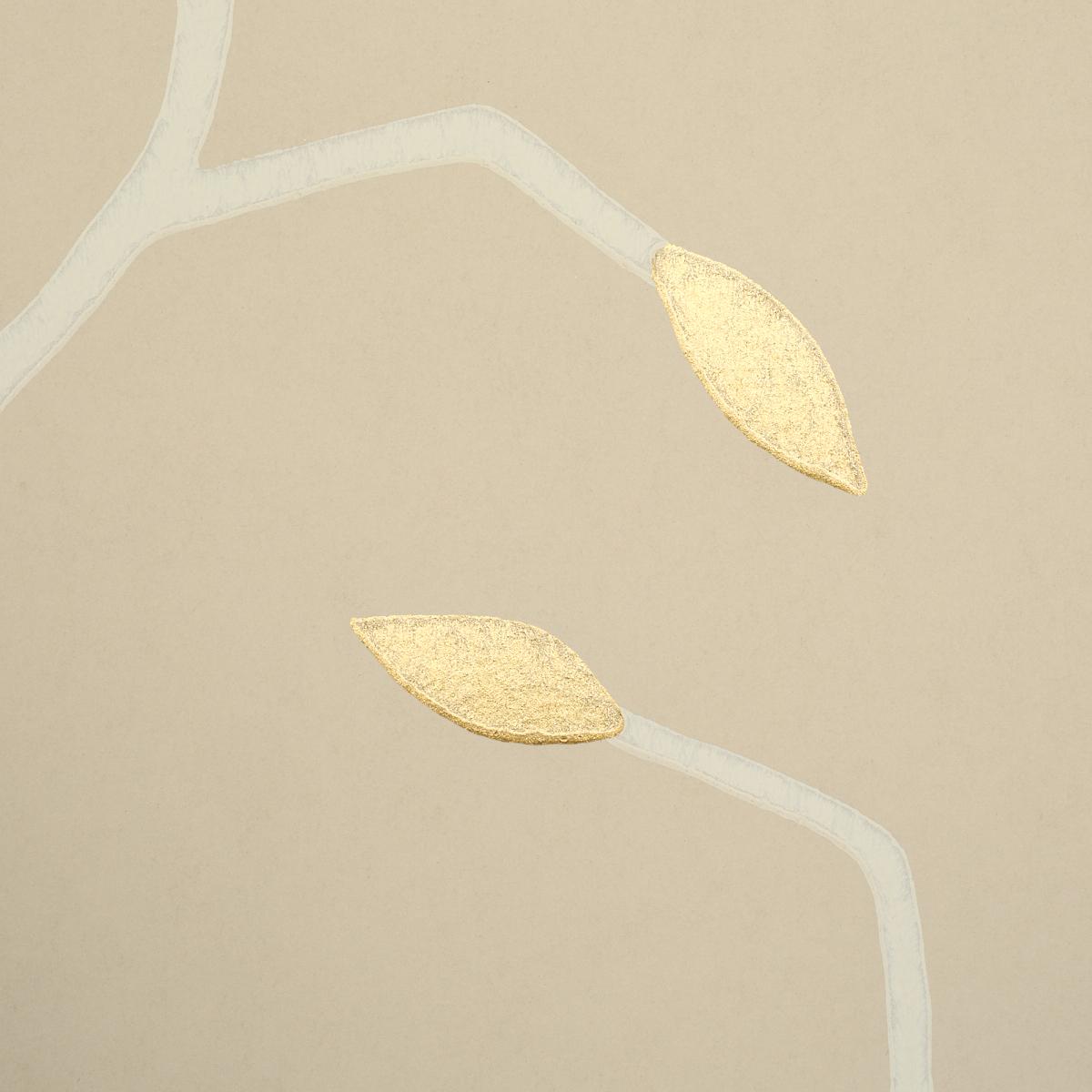 Schumacher Cymbeline Alabaster Wallpaper