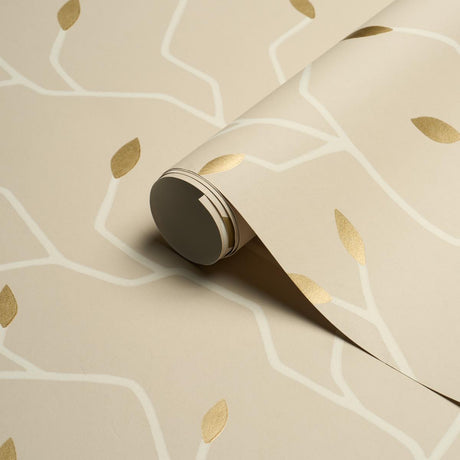 Schumacher Cymbeline Alabaster Wallpaper