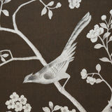 Schumacher Chinois Palais Chocolate Fabric