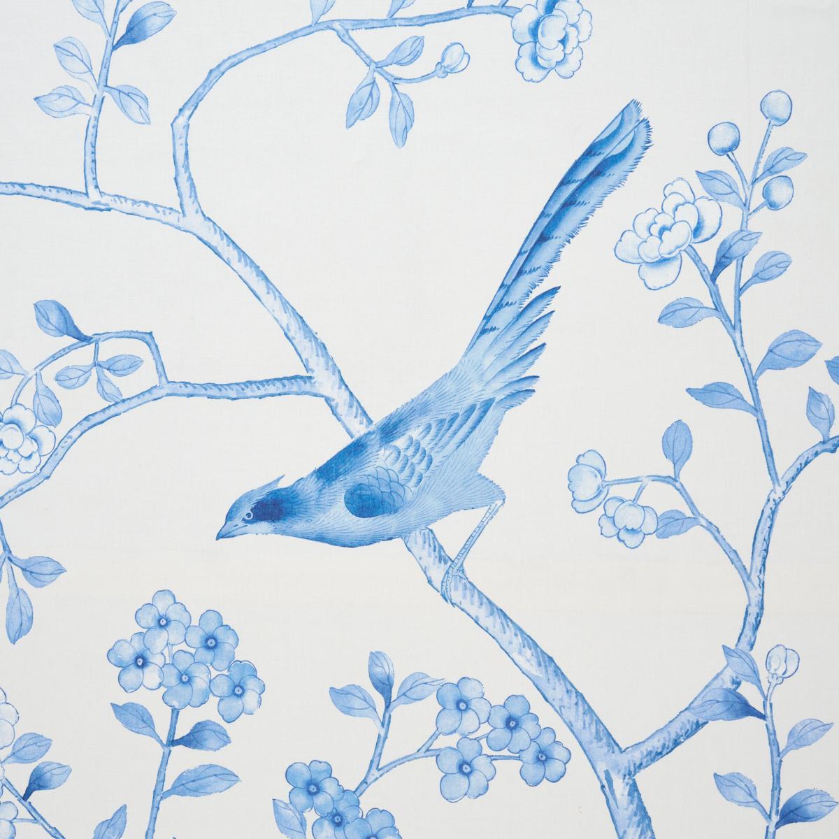 Schumacher Chinois Palais Porcelain Fabric